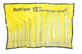 ชุดประแจ แหวน คอ 75 องศา hurricane เฮอริเคน